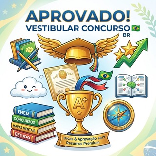 Aprovado Vestibular Concurso — grupo Telegram