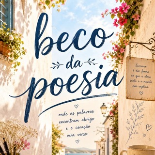 Beco da Poesia — grupo Telegram