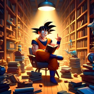 Biblioteca do Goku — grupo Telegram