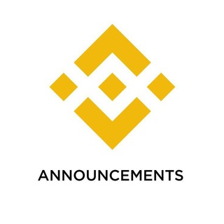 Binance Announcements — grupo Telegram