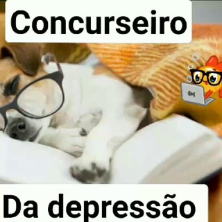 Concurseiro da Depressão — grupo Telegram