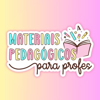 Materiais pedagógicos para profes — grupo Telegram