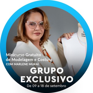Minicurso Modelagem Marlene Mukai — grupo Telegram