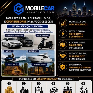 Mobilecar - dobre seu investimento 💰 — grupo Telegram
