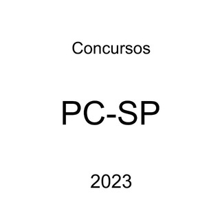 PC-SP / Concursos 2023 — grupo Telegram