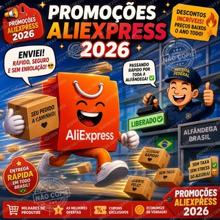 PROMOÇÕES ALIEXPRESS 2026 — grupo Telegram