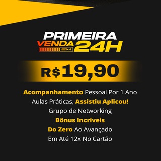 Primeira Venda em 24H (3.0) 💰💸 — grupo Telegram