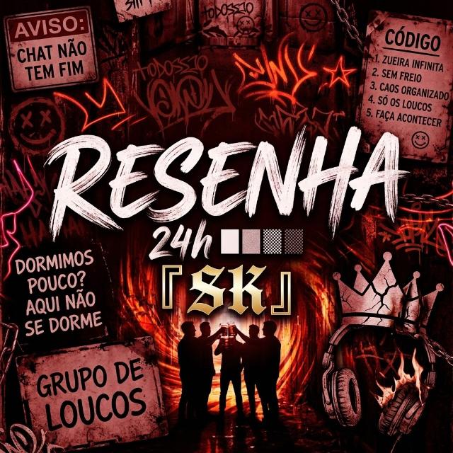 ​█▓▒░ Resenha 24h ░▒▓█ 『𝙎𝙆』 — grupo WhatsApp