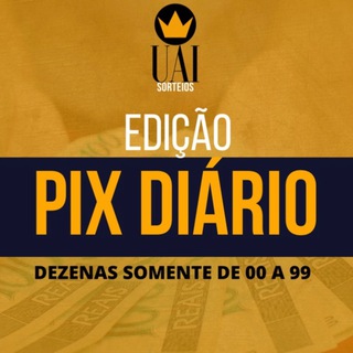 Rifa Pix diário — grupo Telegram