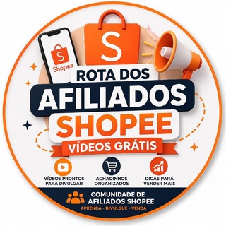 🚀 Rota dos Afiliados Shopee | Vídeos Grátis — grupo Telegram