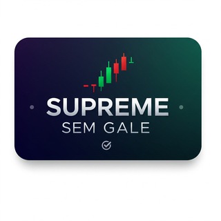 🌐 SUPREME BINÁRIAS SEM GALE 🟢 — grupo Telegram
